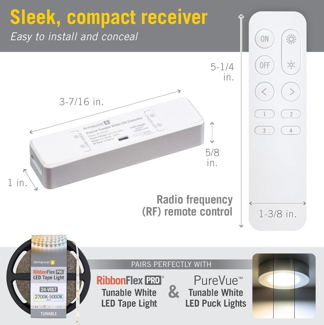 Armacost Lighting ProLine CCT Tunable White Lighting LED Controller 513125 4B