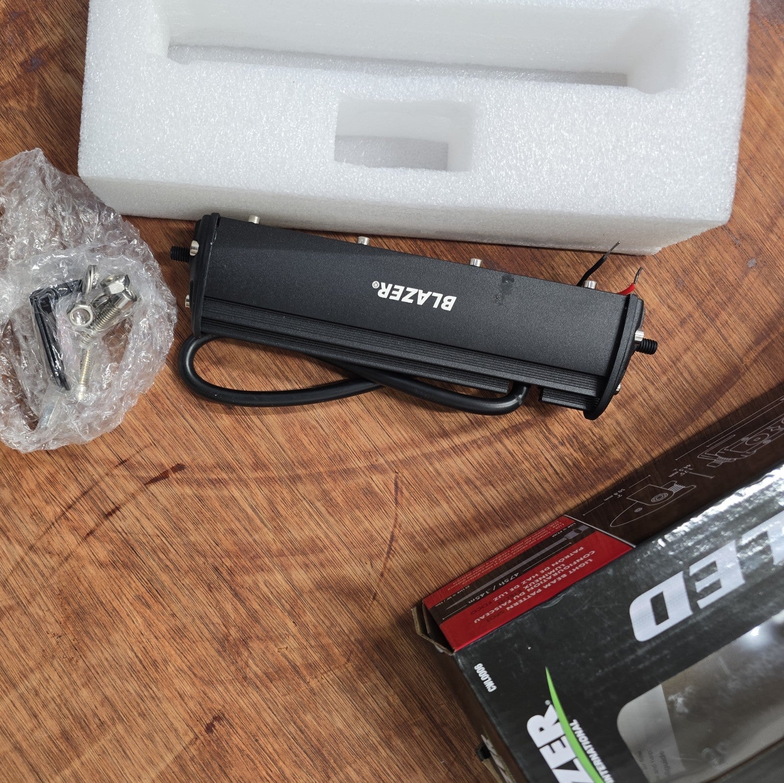 Blazer International CWL1116 6 in LED Spot Light Bar Open box 6C