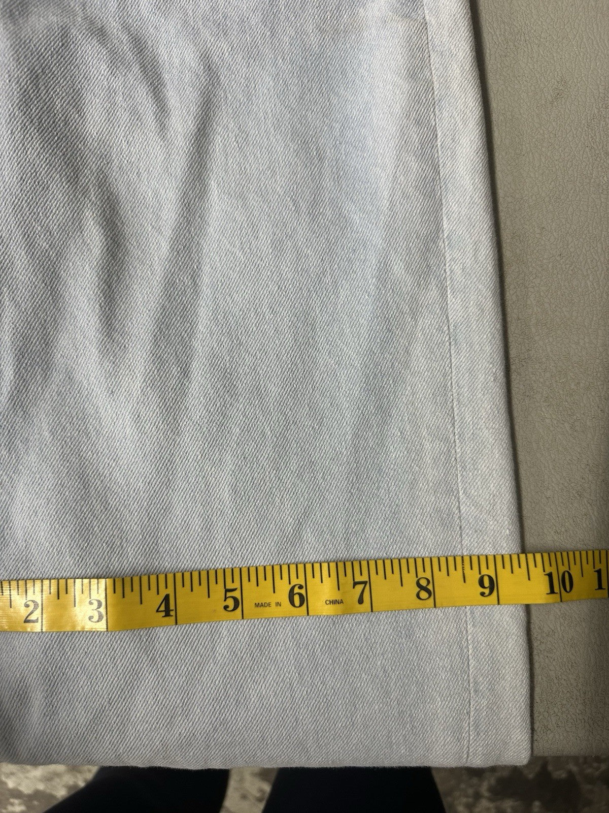 H&M &Denim US 26 90s Straight Droit 90s Water Saving Collection Wide Leg (0039)