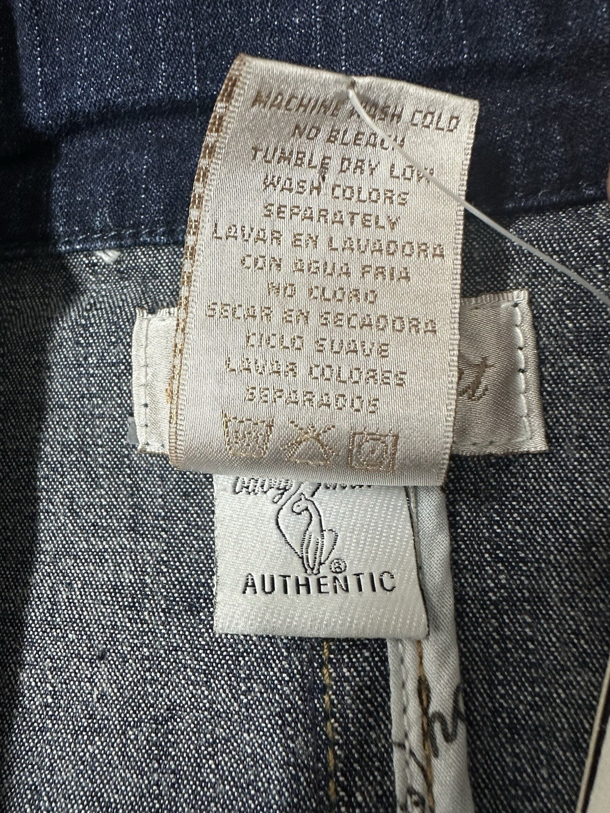 NWT Vintage Baby Phat Stretch Blue Jean Jacket Y2K Size Medium 0092