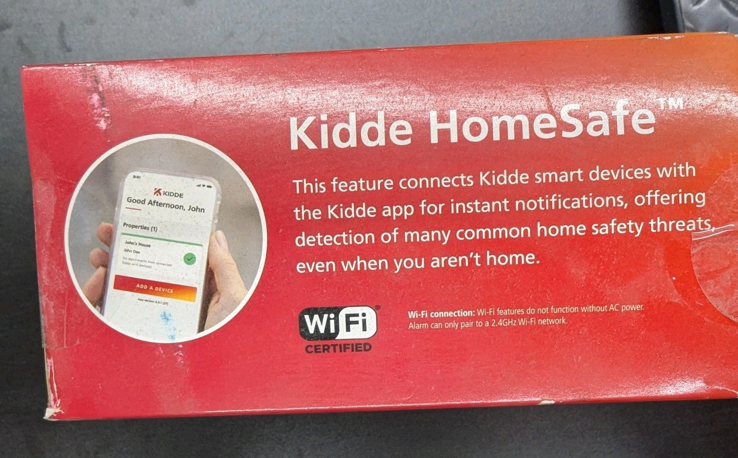 Kidde P4010ACSAQ-WF Indoor Smoke Alarm - White   (2B)