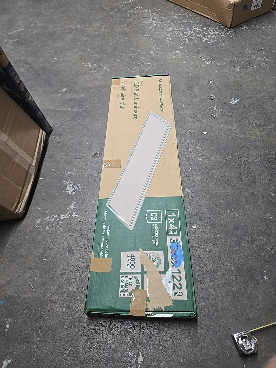 Lithonia Lighting 1 ft. x 4 ft. 4000 Lumens  LED PanelLight SwitchColor Temp 16A