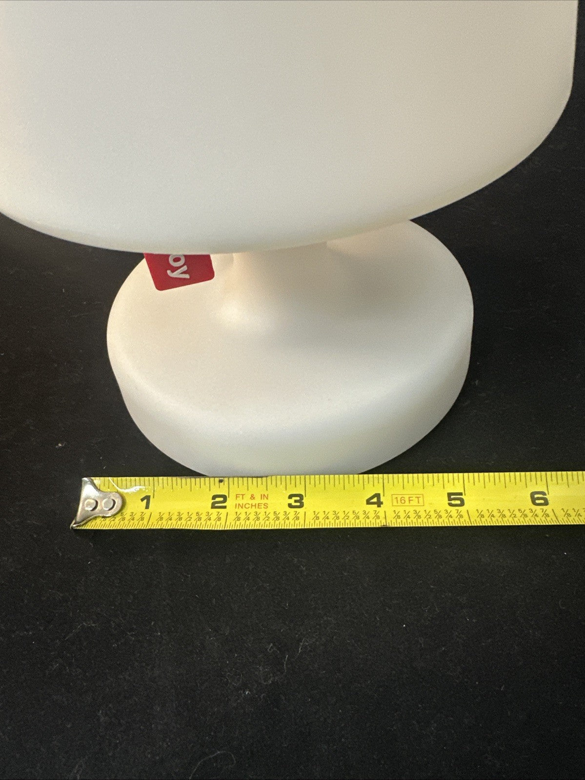 Edison The Petit Lamp Rechargeable Portable LED Light, White (No Charger) (9c)