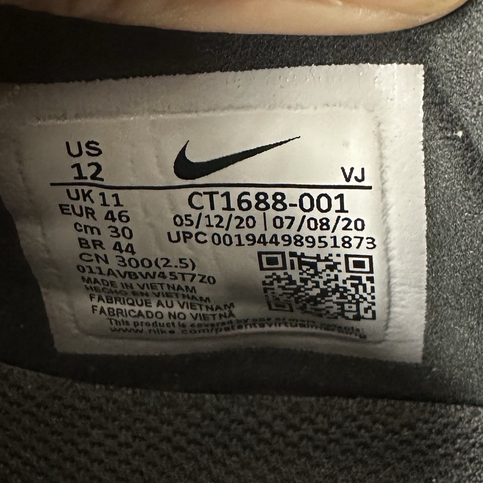 Nike Air Max 90 SE Enigma Stone - Iron Grey/White (CT1688-001) Mens Size 12