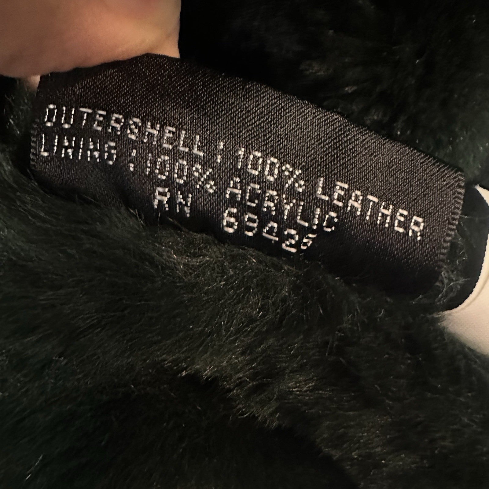 Vintage 90s Adventure Bound By Wilson’s Faux Shearling Coat Green Suede Serpa Lg