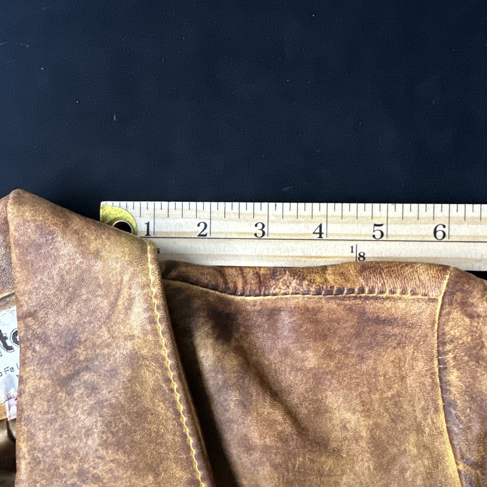 Women’s Santa Fe Leather Compay Jacket  Size 36 Made In USA 0088