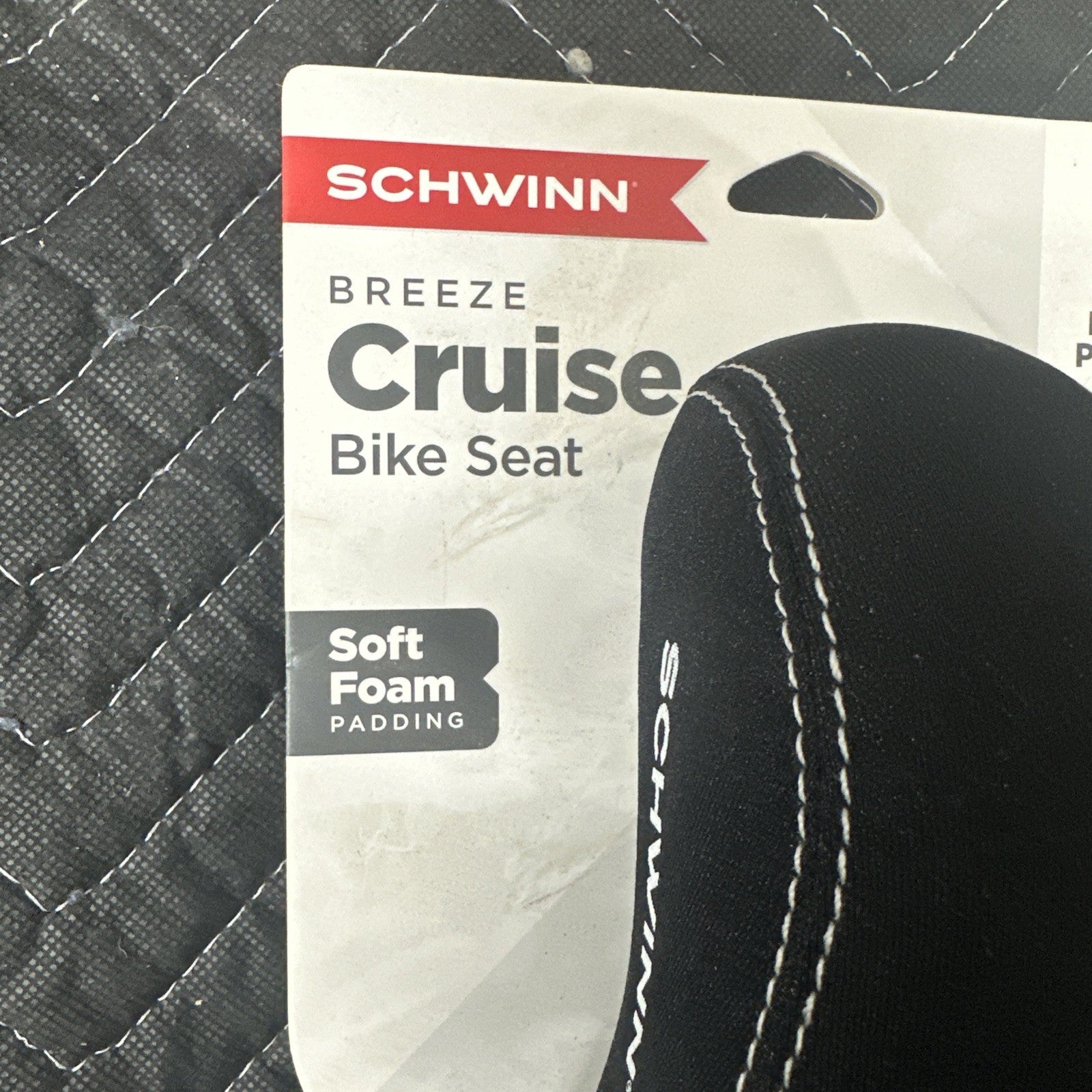 Schwinn Cruise Bike Saddle - Black 6C