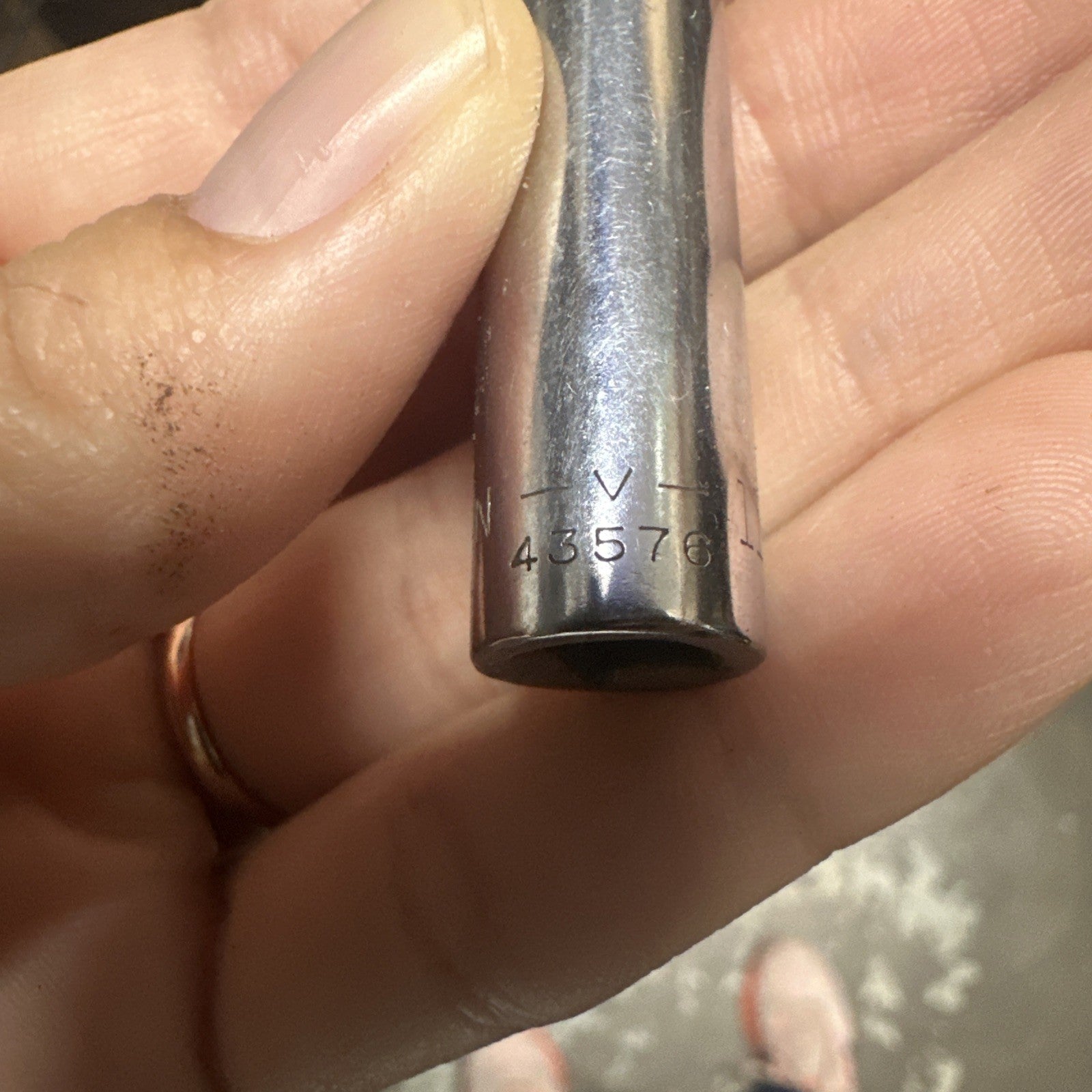 Craftsman USA 11/32" 6 Point 1/4" Drive Deep Socket  43576 (8c)