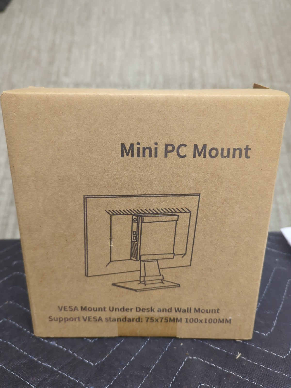 Mini PC Mount Compatible with Dell Micro Form Factor Case Mount, Under Desk 9B