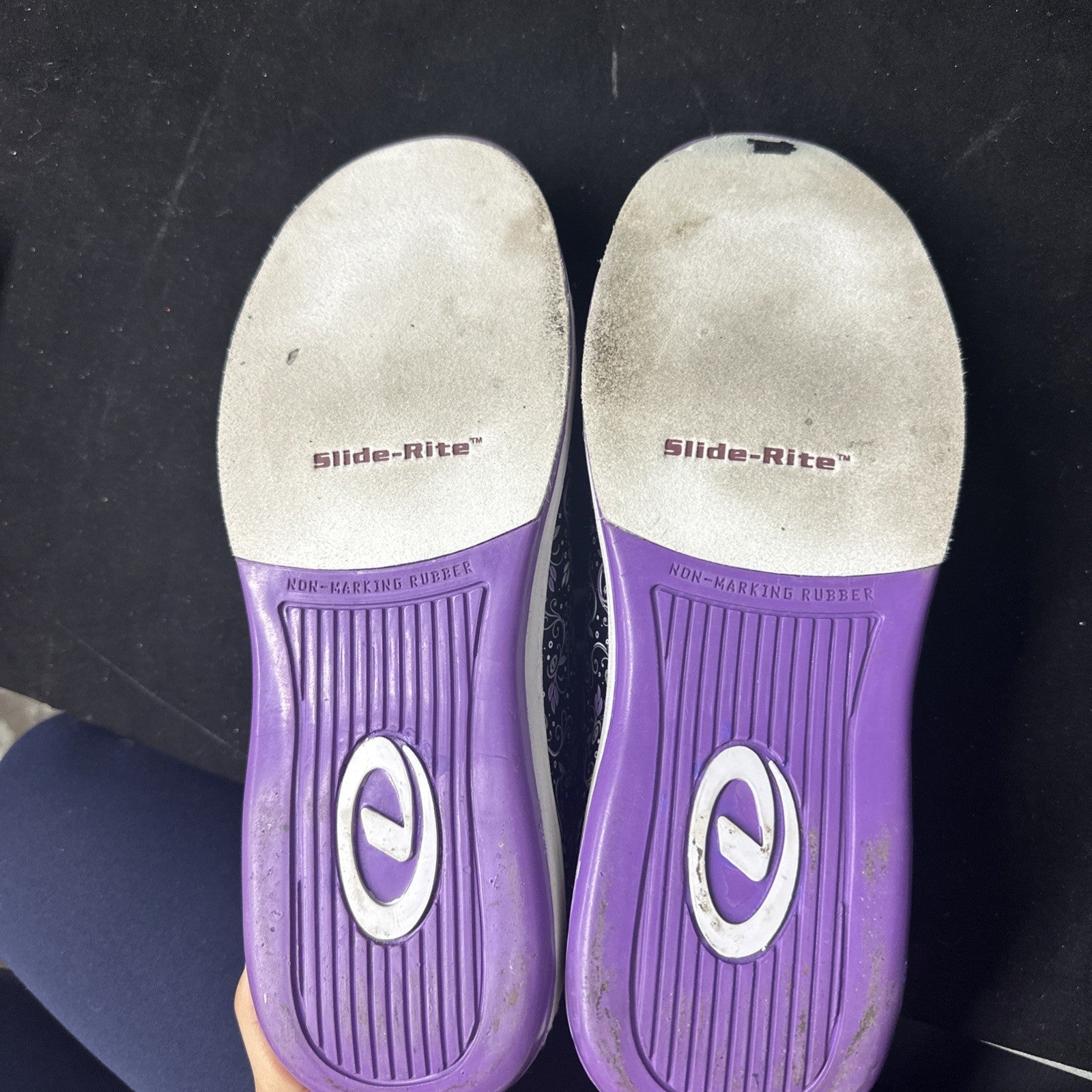 DEXTER Women Liana Bowling Shoes Sneakers Sz 8.5 M Lilac White Purple 12c