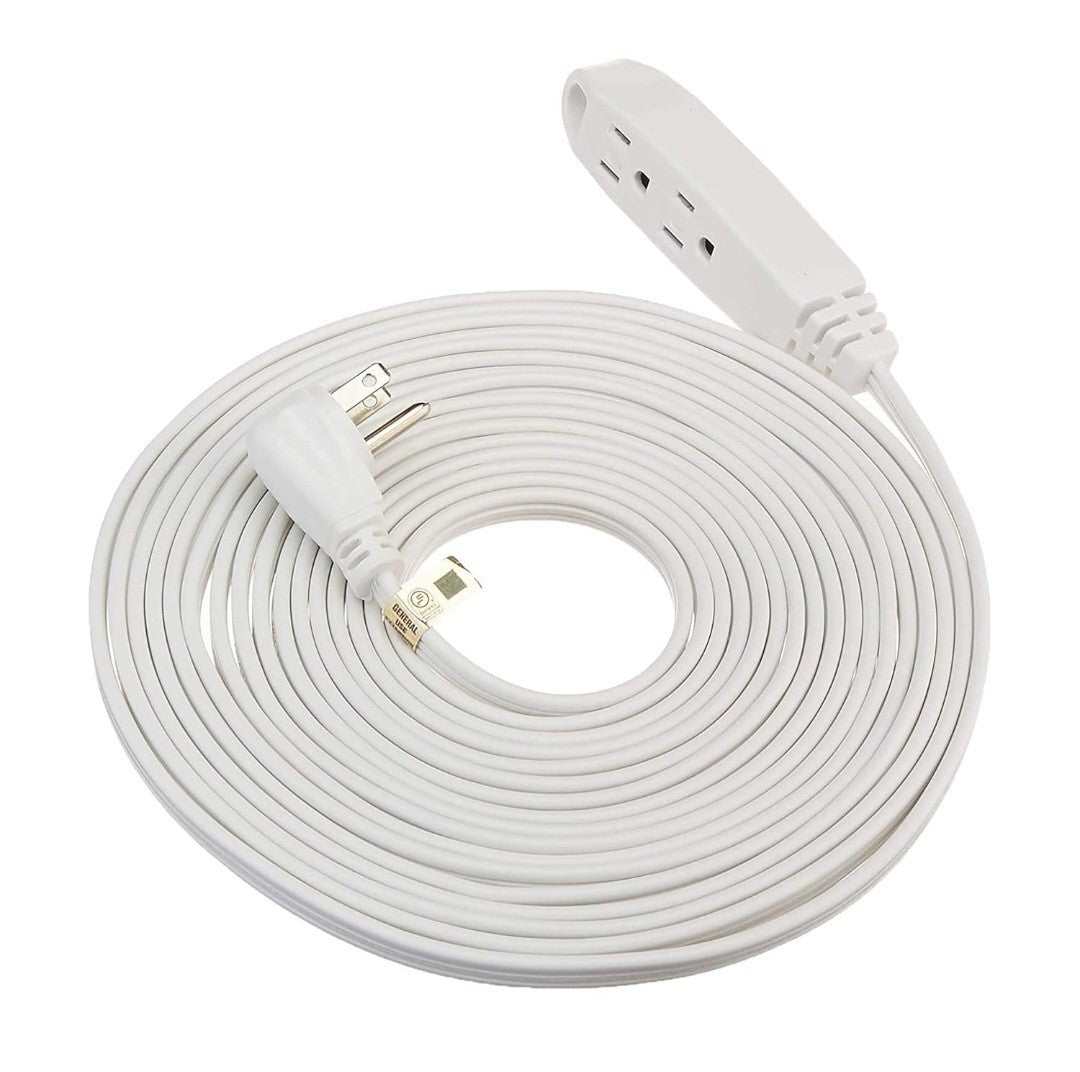3 Prong Extension Cord with Multiple Outlets, Heavy Duty 25 Foot 4C