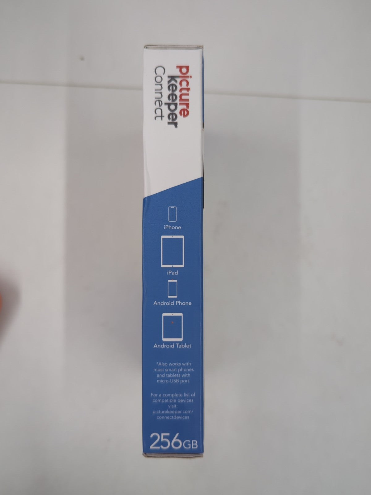 Picture Keller Connect 256G USB Flash Drive Photo Video Backup iPhone Android 7c