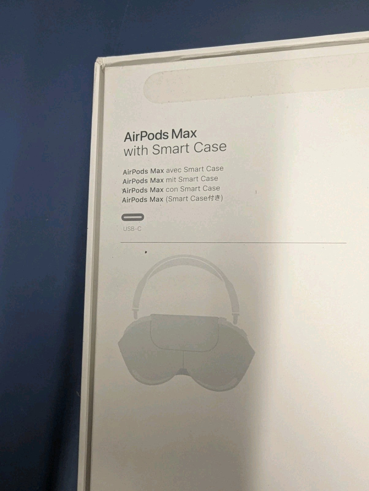 Apple Airpods Max, Midnight Blue, Noise Cancelling And Over Ear, USB-C, 7C