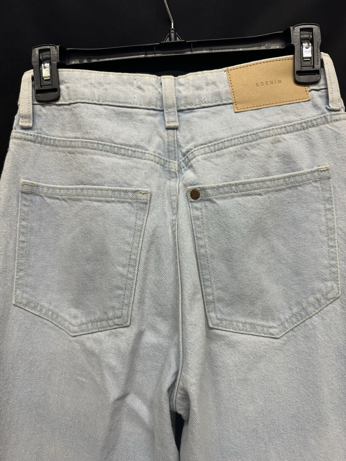 H&M &Denim US 26 90s Straight Droit 90s Water Saving Collection Wide Leg (0039)