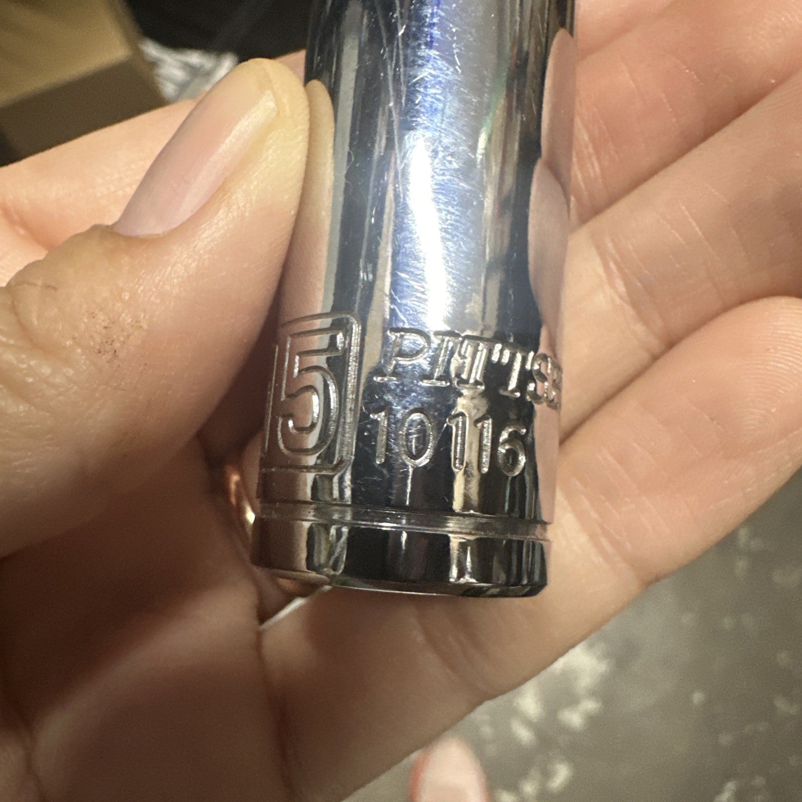 Pittsburgh 15 mm x 3/8" Dr Deep Socket 6 Pt # 10116 (8c)