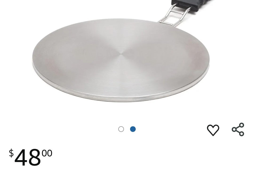 Max Burton 6010 8-Inch Induction Interface Disk with Heat-Proof Handle