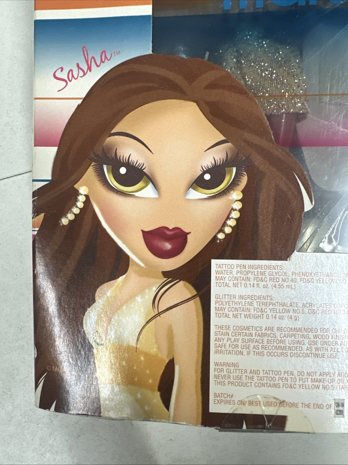 Bratz Magic Make Up Sasha Doll 5 in 1 Real Rare Original  2007 (7A)