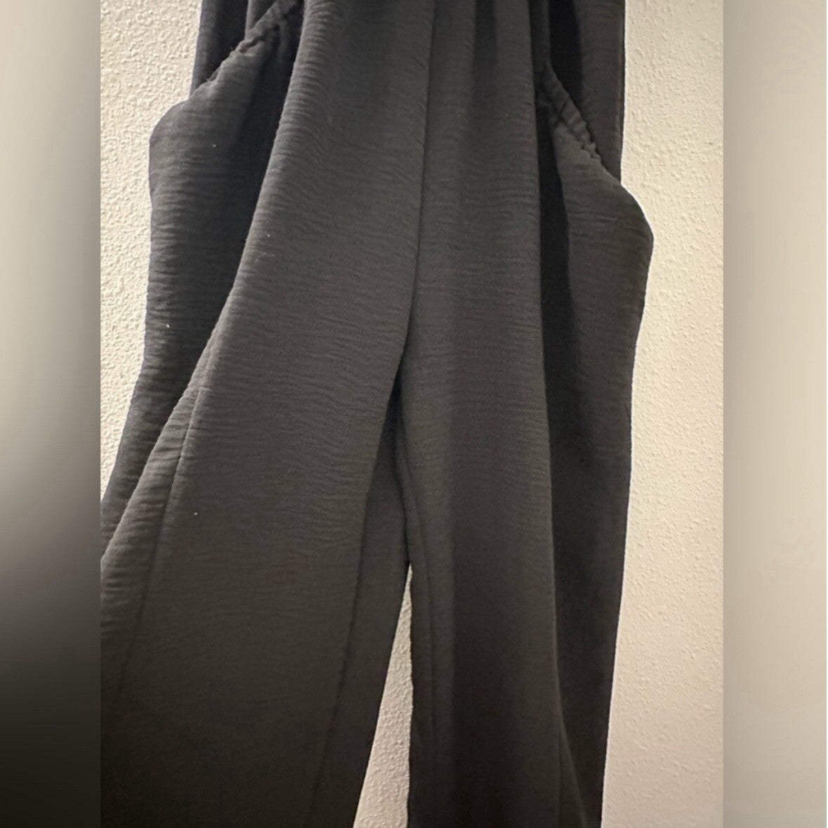 New In Black Jumper Romper Woman’s Size Small Pockets.  (0038)