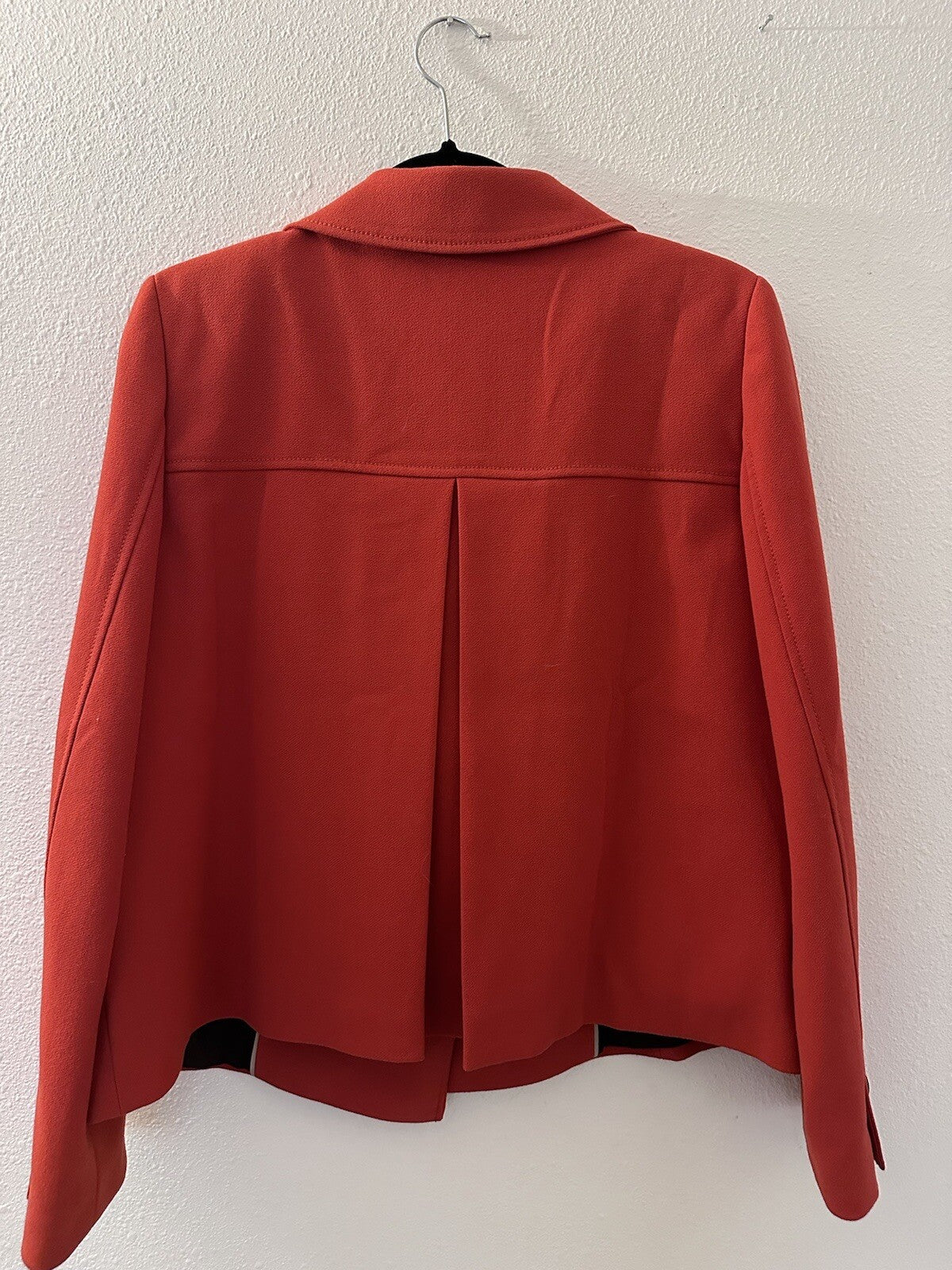 Woman’s Semantiks Burnt Orange Career Jacket Blazer Size Med 