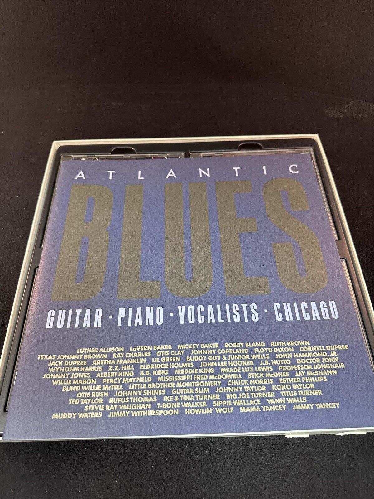 Atlantic Blues - 4 CD Box Set With Booklet - Guitar-Piano-Vocalists-Chicago