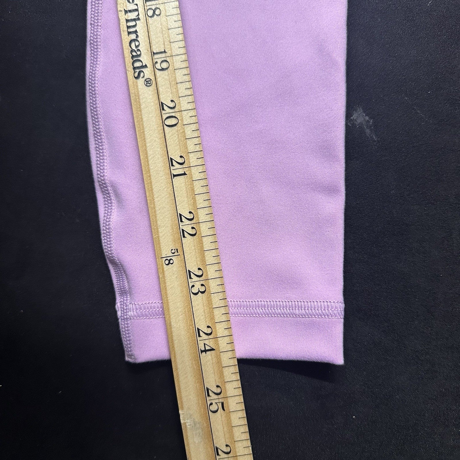 Victoria's Secret Yoga Pants Leggings Black Size 6 Size 7/8 Length NWT 0080
