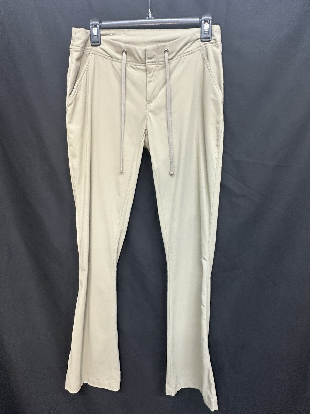 Women’s Columbia US 6 Tan Flare Drawstring Tan Pant (0004)