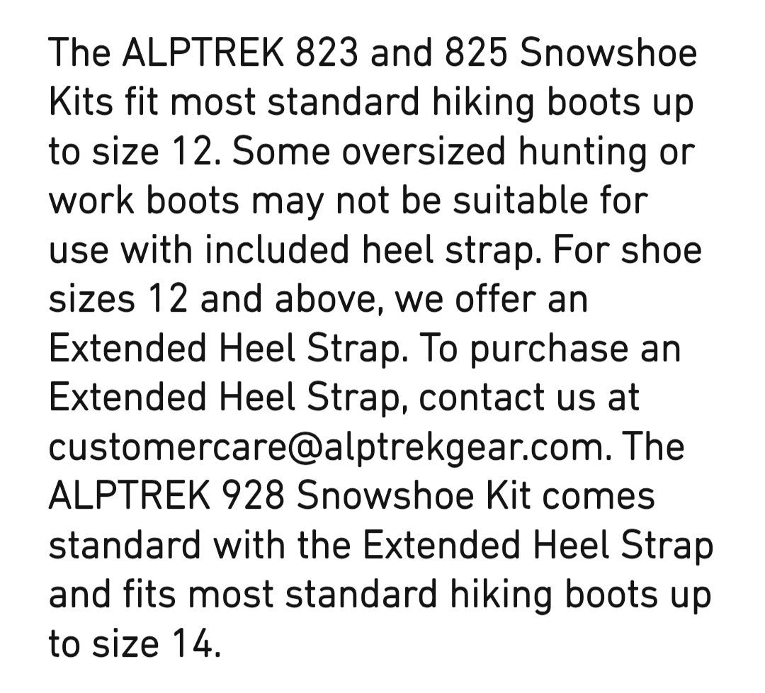 ALPTREK Snowshoes with Under-deck ridges, Integrated heel lift, No Poles
