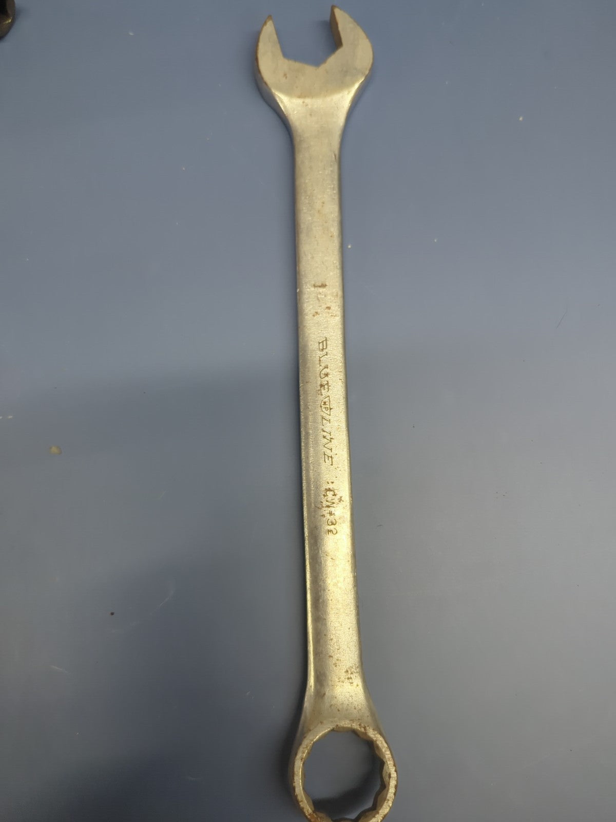 Vintage HP Blue Line 1" Combination Wrench CW32 12 1/2"Long 12 Point