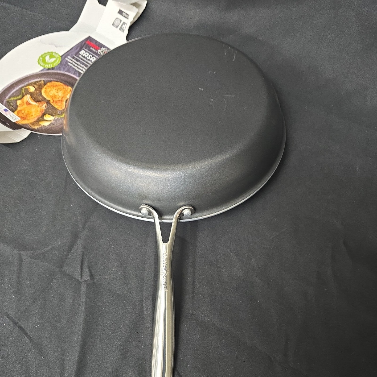 Nordic Ware Basalt 12 Inch Nonstick Skillet Pan