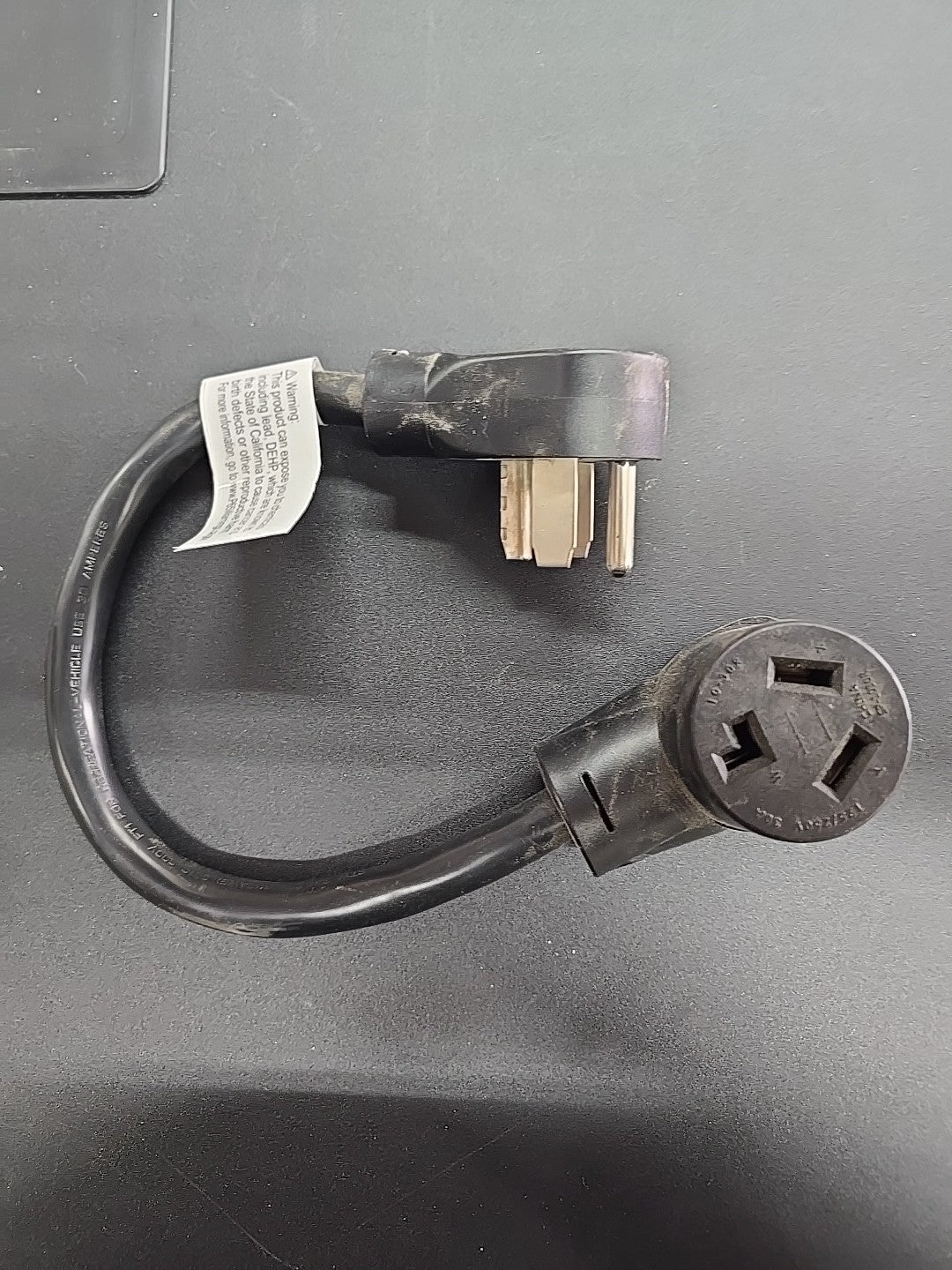 Park World Adapter Cord NEMA 14-30A Male - NEMA 10-30A Female STW 10AWG/3C 9A