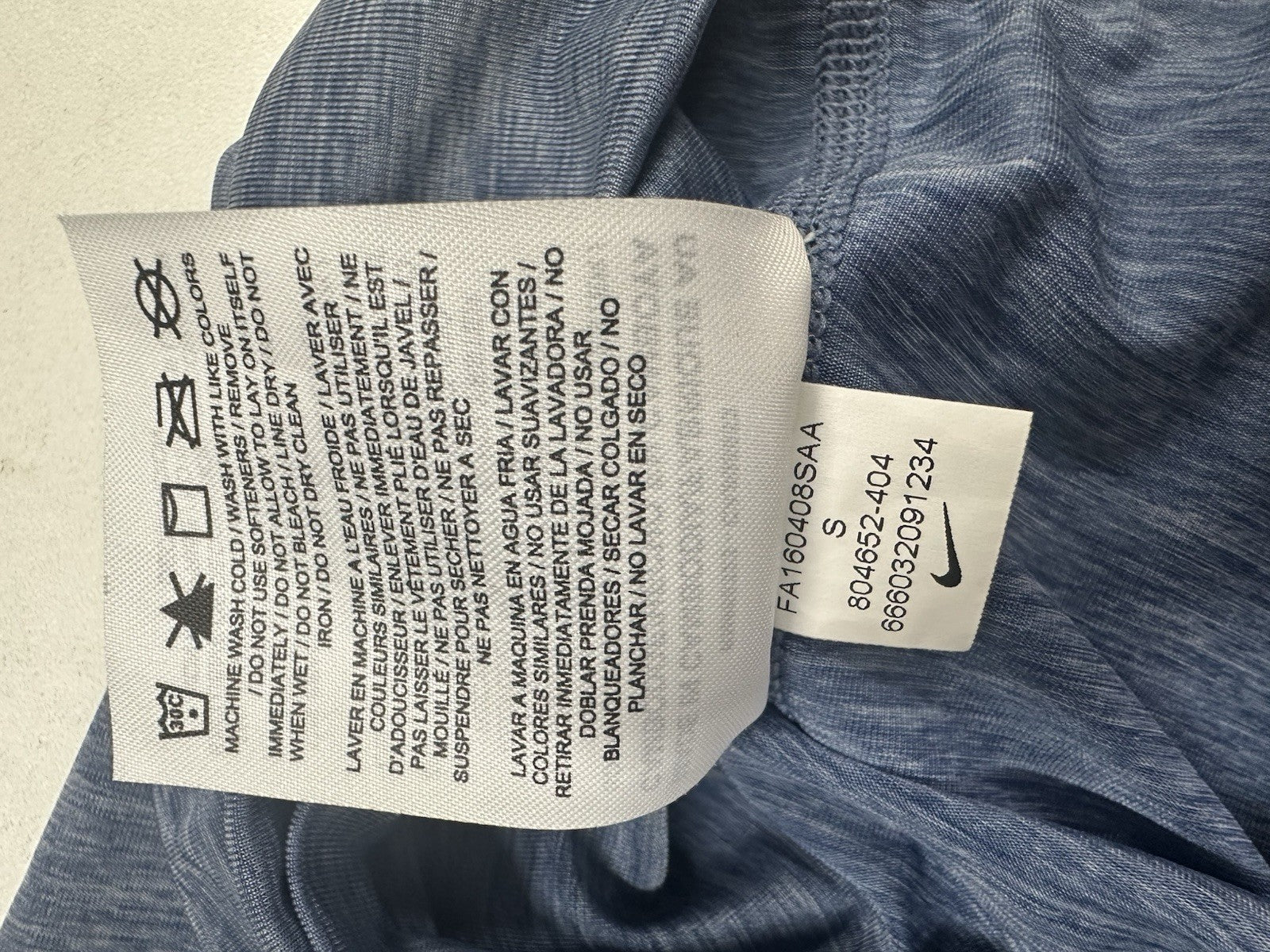 Nike Dri Fit Athletic Sport Run Performance Racerback Built In Bra Tank Top S