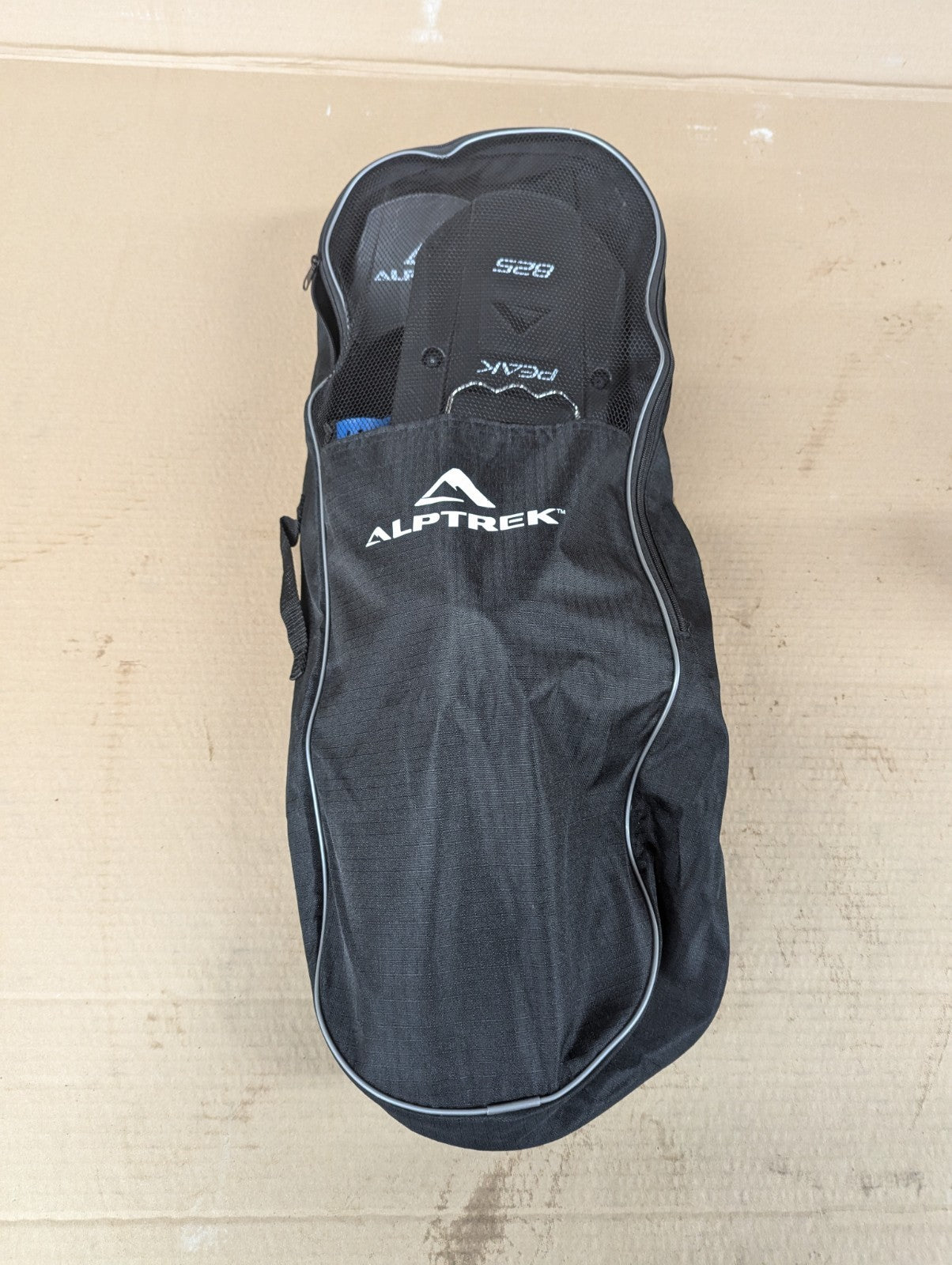 ALPTREK Snowshoes with Under-deck ridges, Integrated heel lift, No Poles
