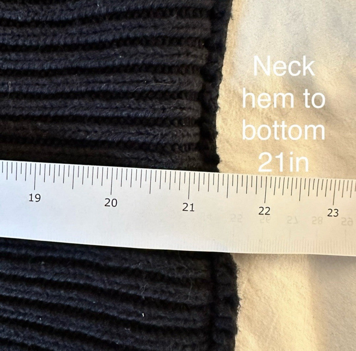 J.Crew black turtleneck chunky knit sweater Size XS Women’s (0058)