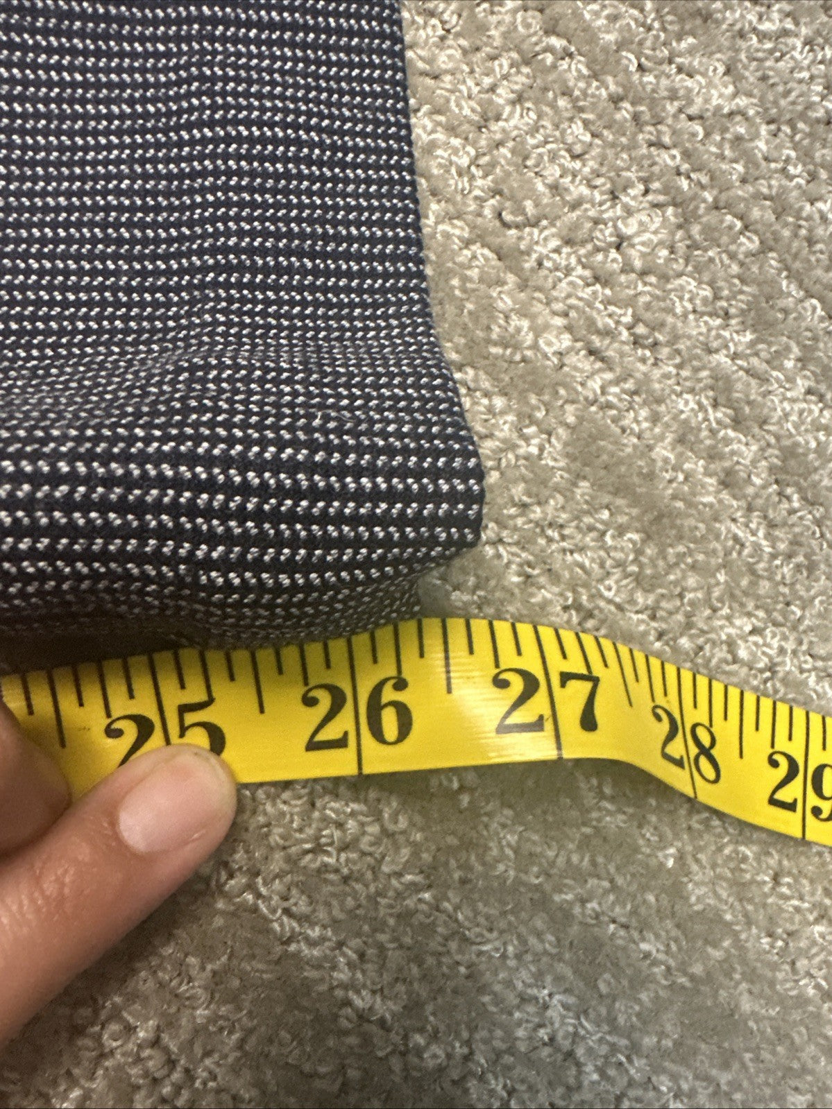 Women’s Express Editor Pant Size 4R Black & Grey Straight Leg   (2.4)