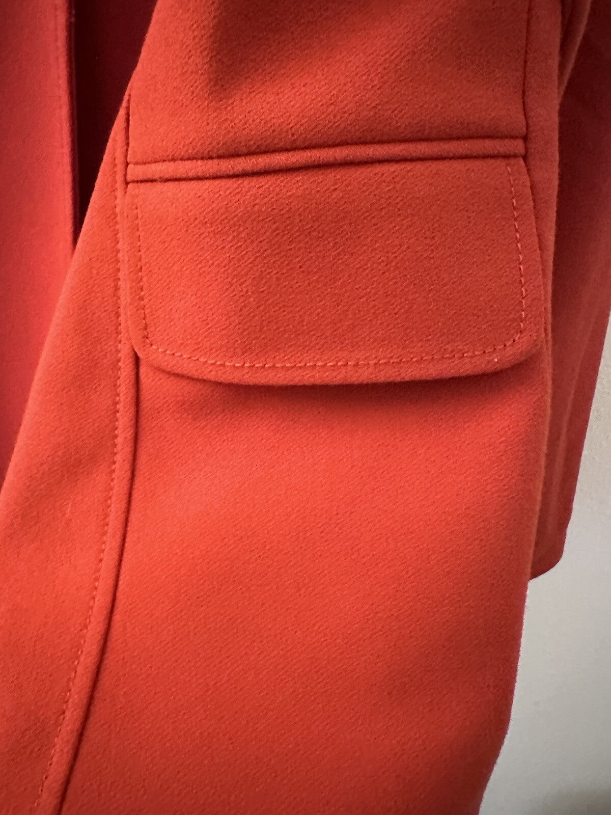Woman’s Semantiks Burnt Orange Career Jacket Blazer Size Med 
