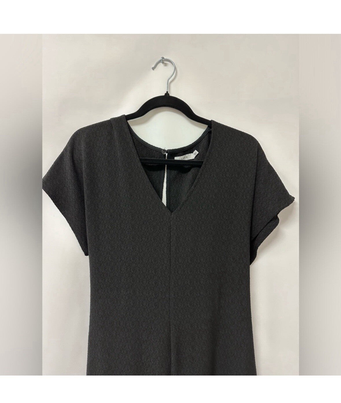 Lush Wide Leg Stretchy Jumpsuit Black Size Medium (0051)
