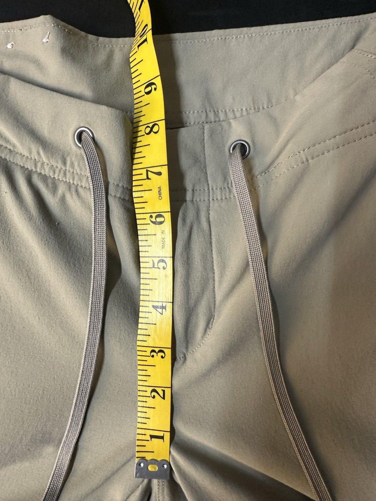 Women’s Columbia US 6 Tan Flare Drawstring Tan Pant (0004)