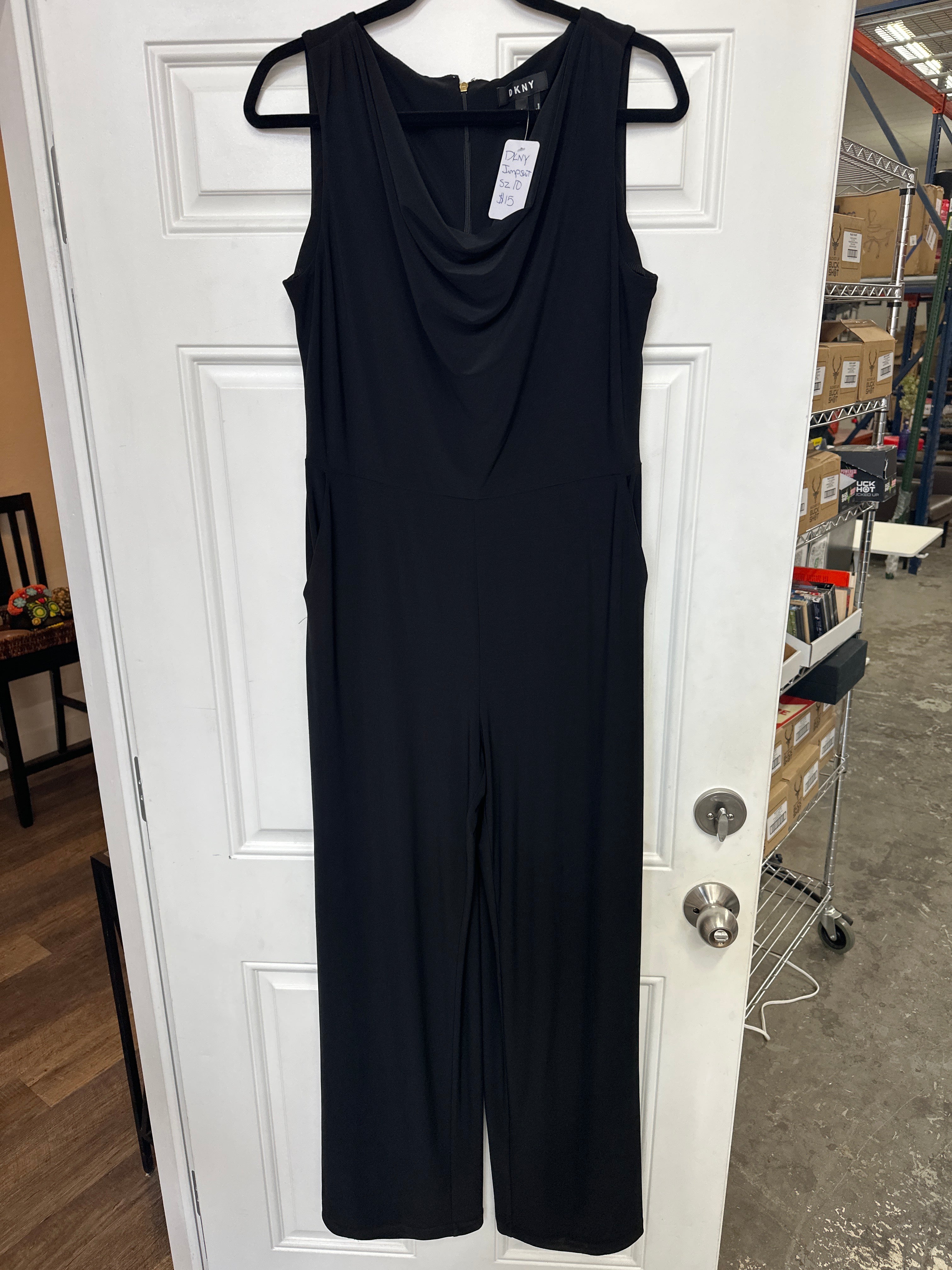DKNY Wide leg Jumpsuit- Size 10