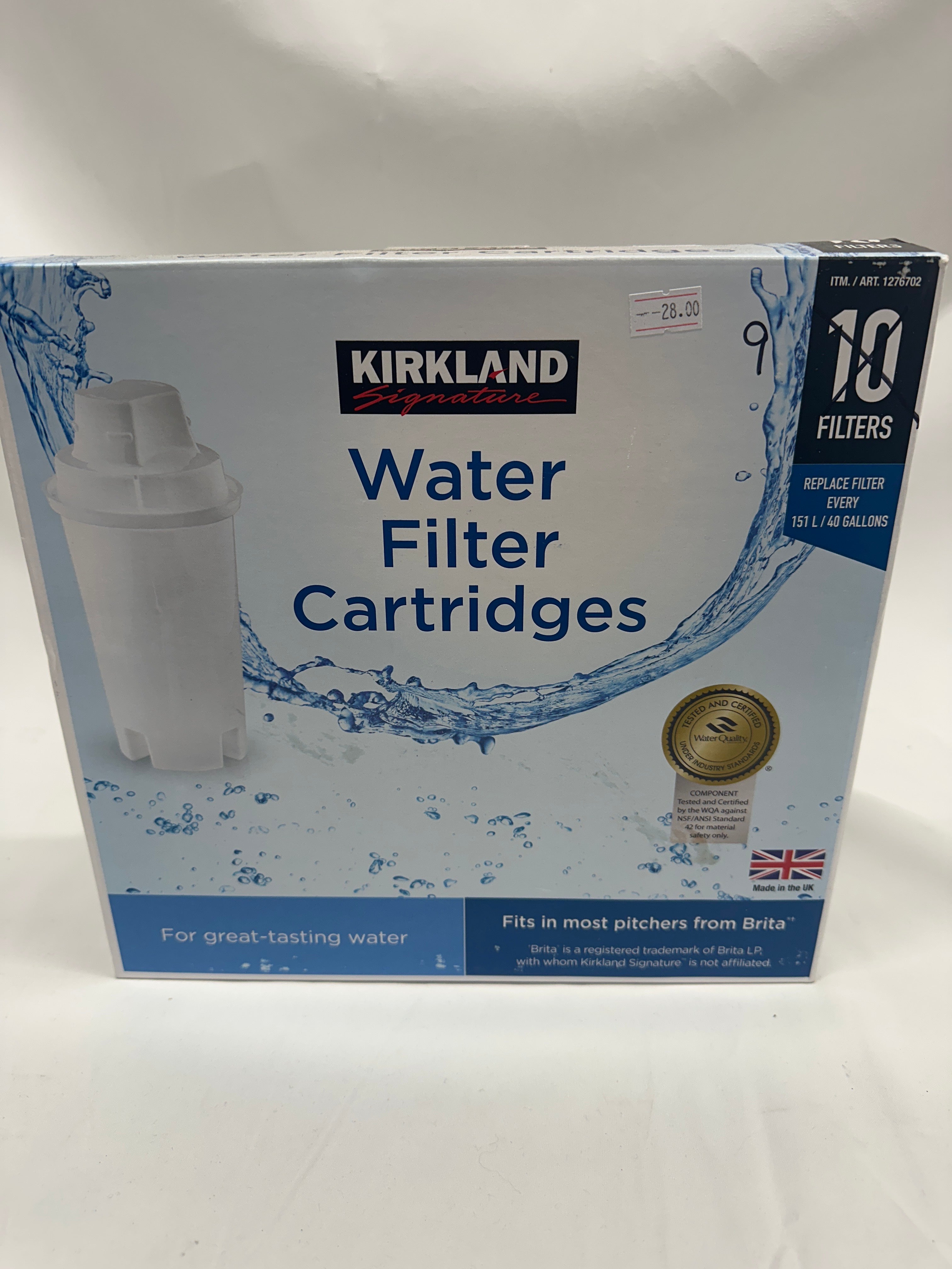 Kirkland Signature Water Filter Cartridges