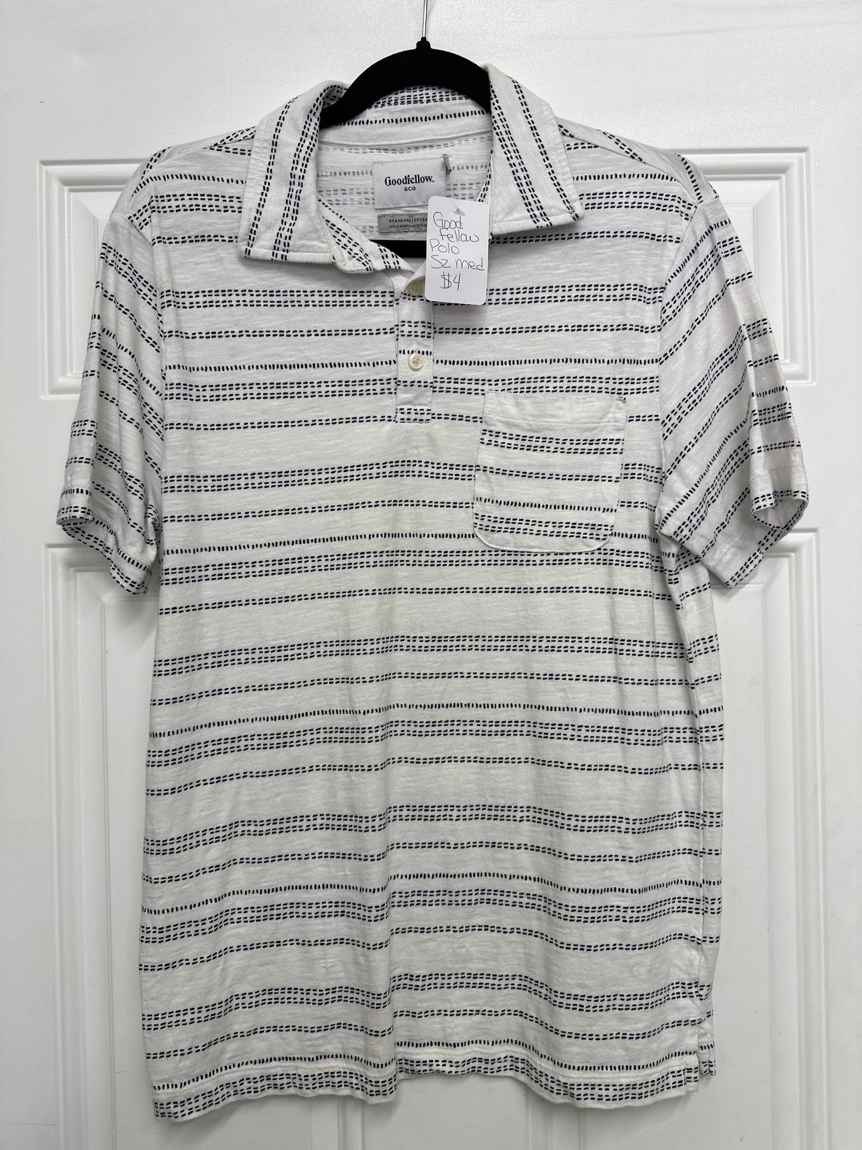 Goodfellow & Co Polo Tee Sz Med