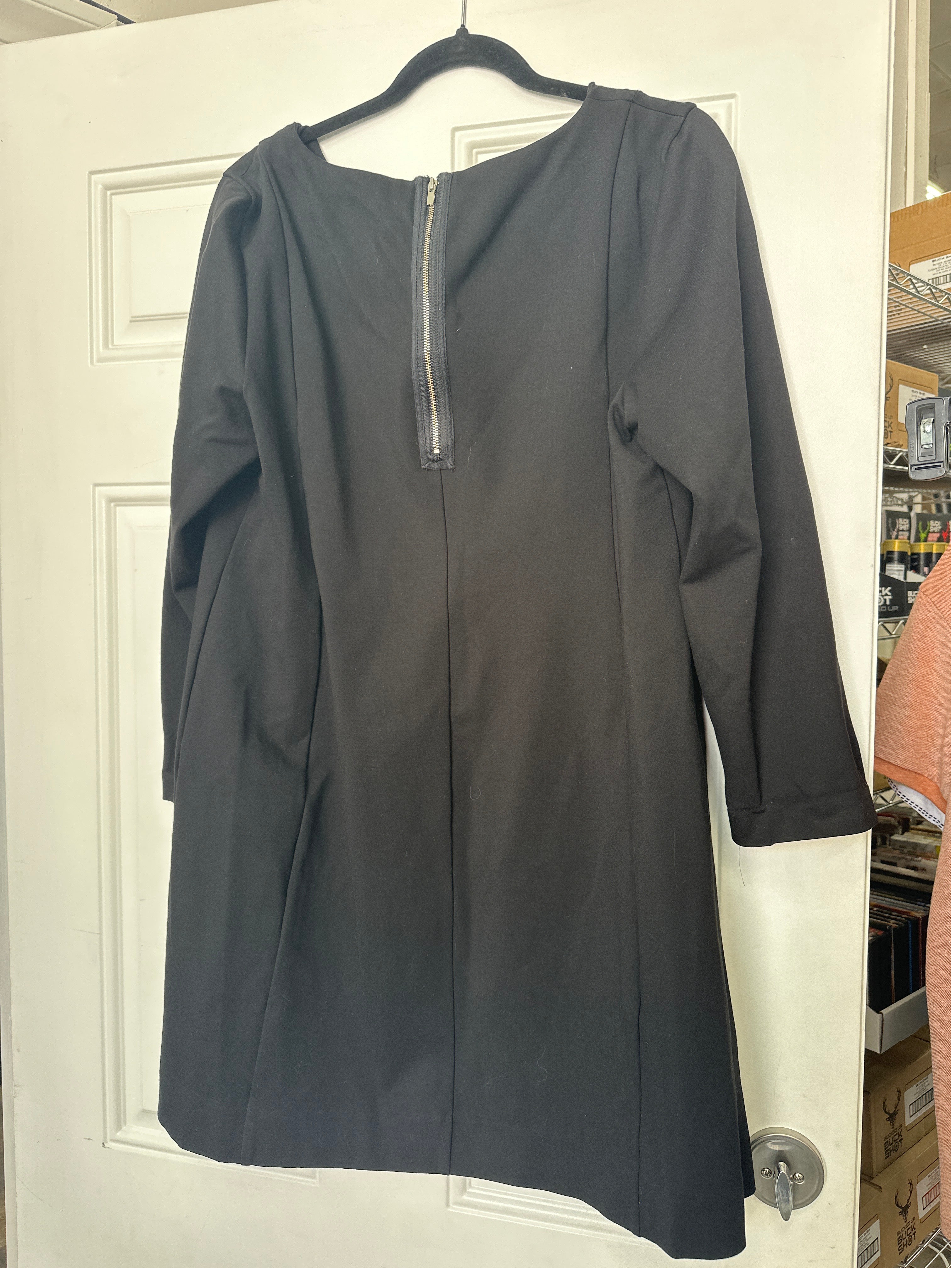 J. Crew XL black dress