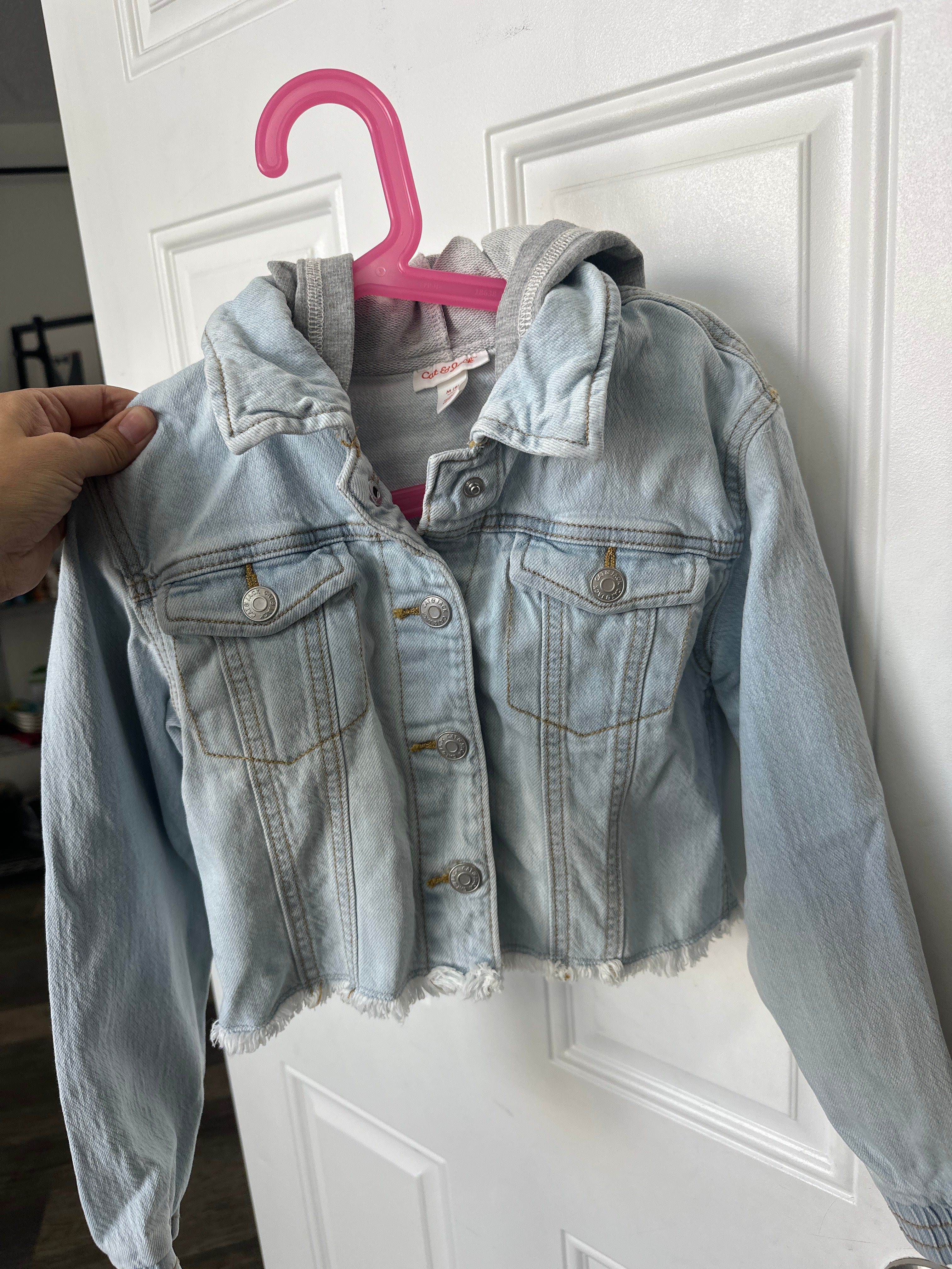 Cat & Jack Jean Jacket M(8)