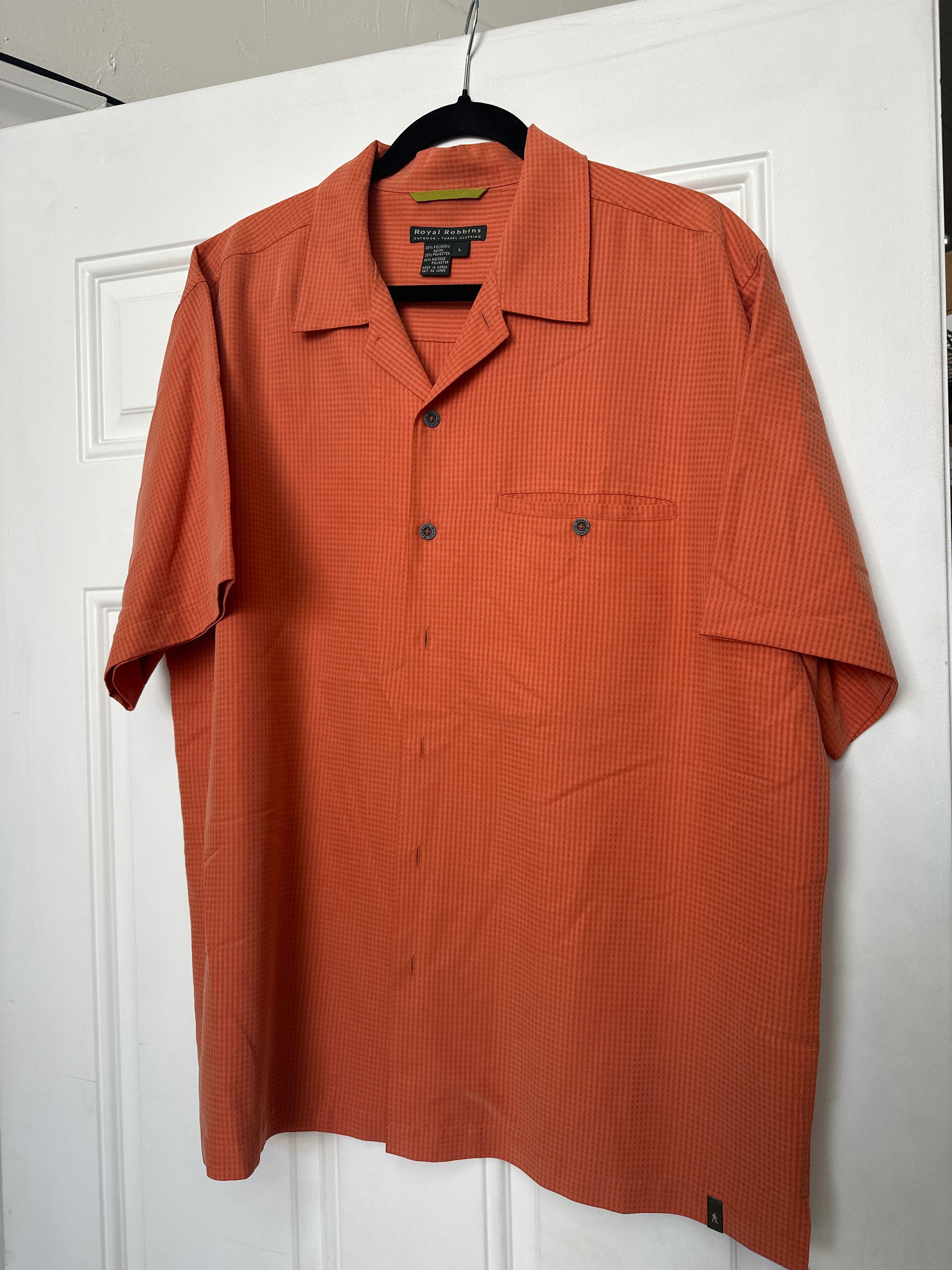 Royal Robbins Men’s Button up Large