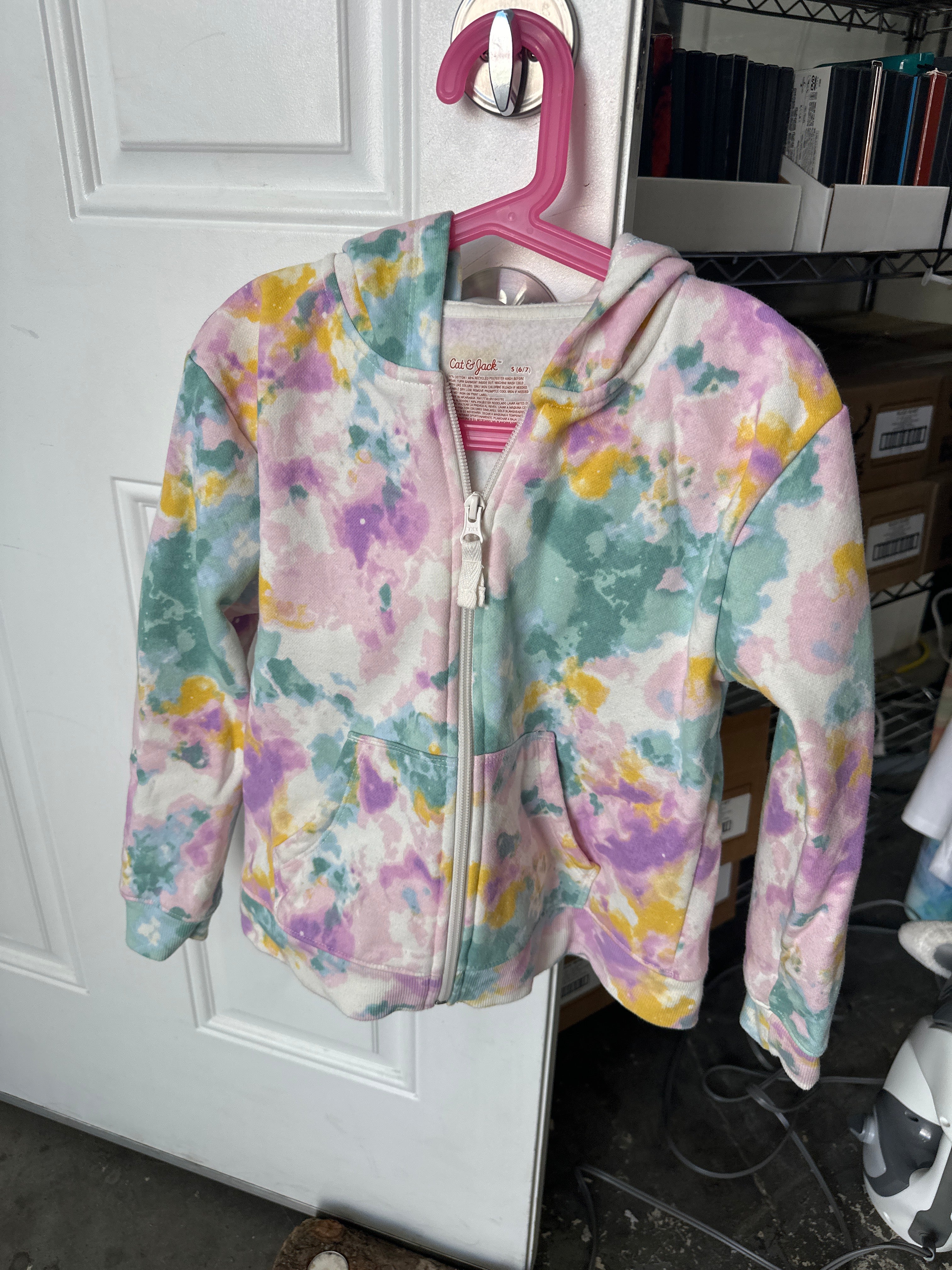 Girls Cat & Jack S 6/7 Hoodie