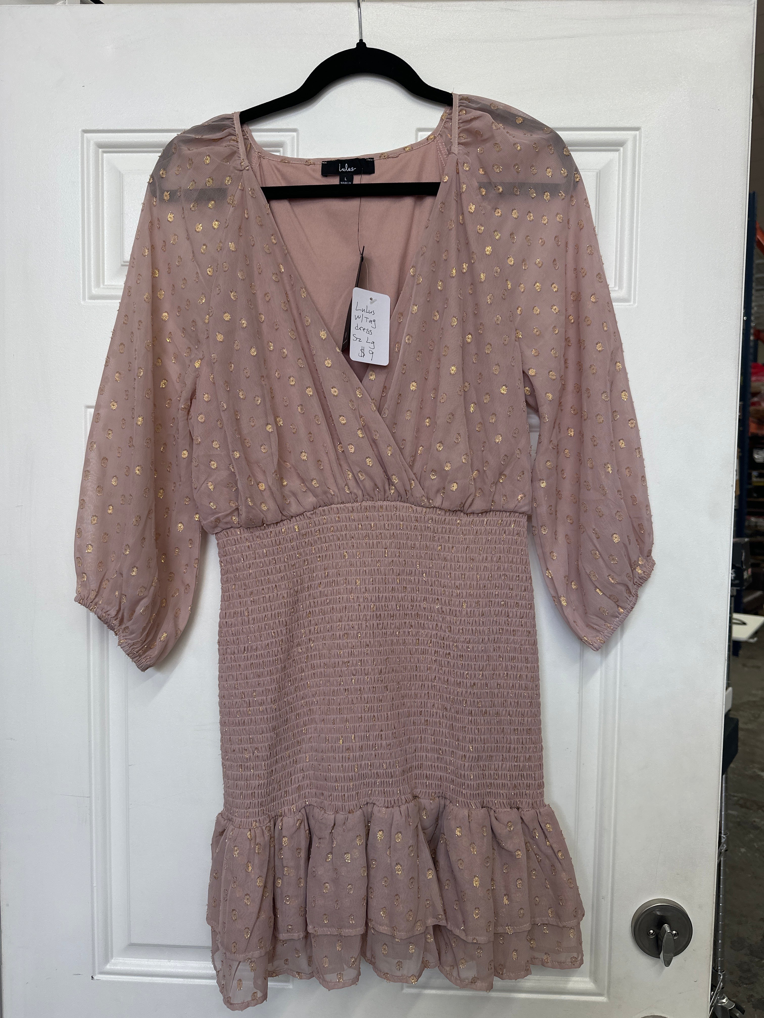 Lulus Dress w/ Tags- Large