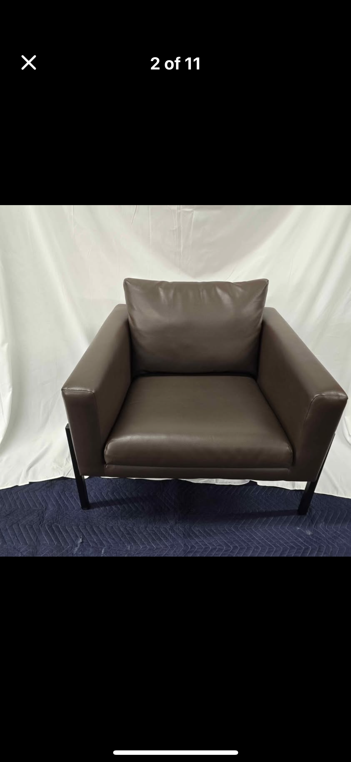 Koarp Armchair Farsta Dark Brown - Ikea