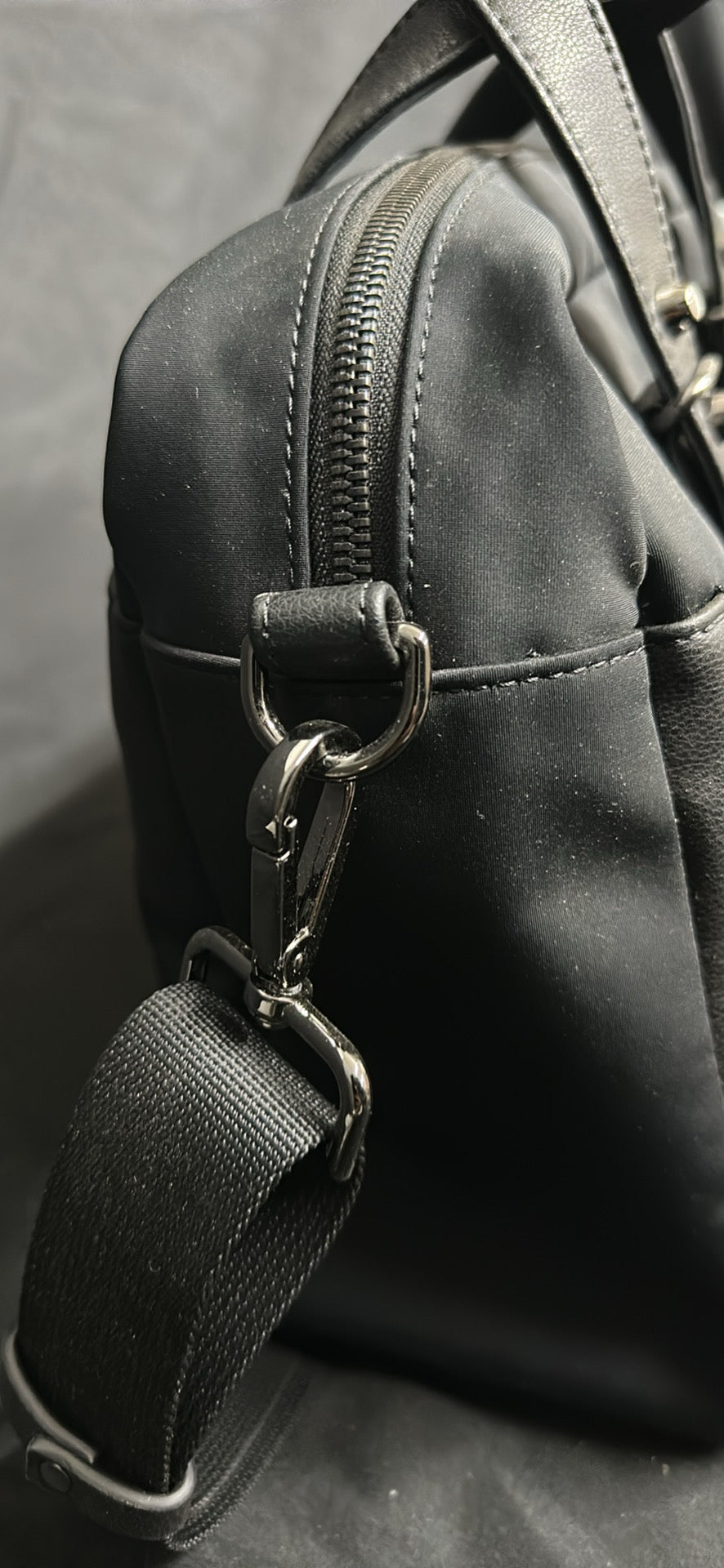 Haerfest Black Apollo Satchel Briefcase Shoulder Bag