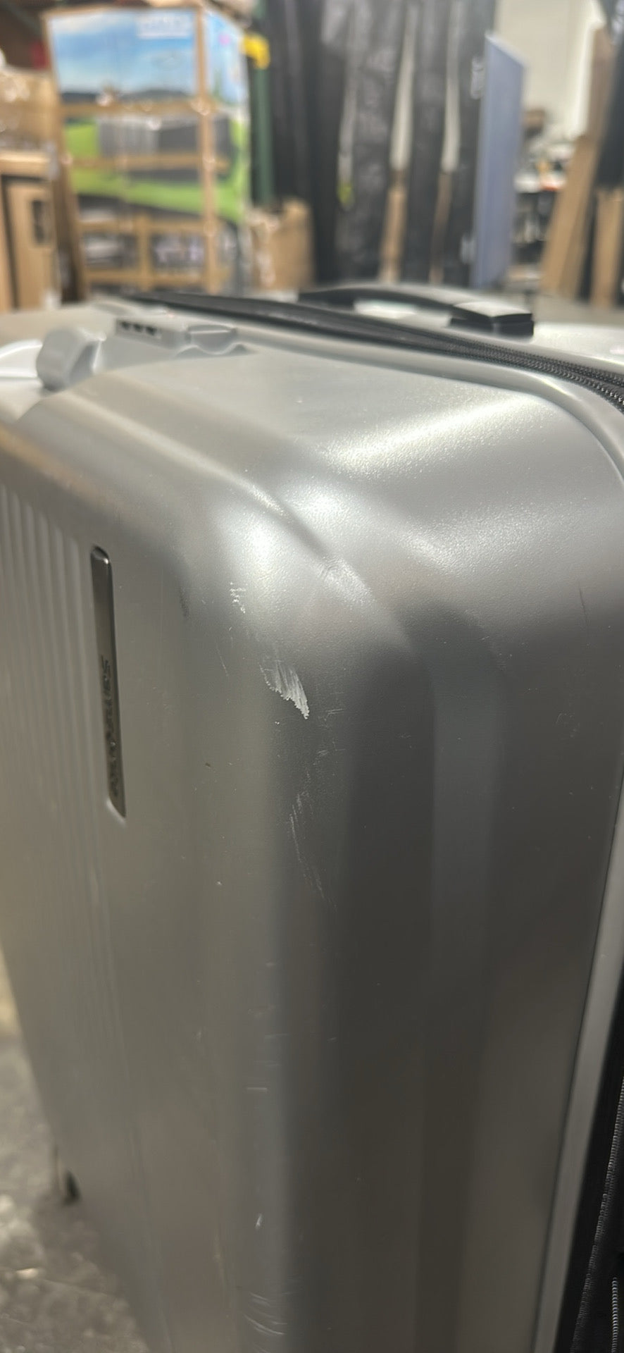 Samsonite Amplitude Two Hardside Silver 2 Piece  Luggage Set