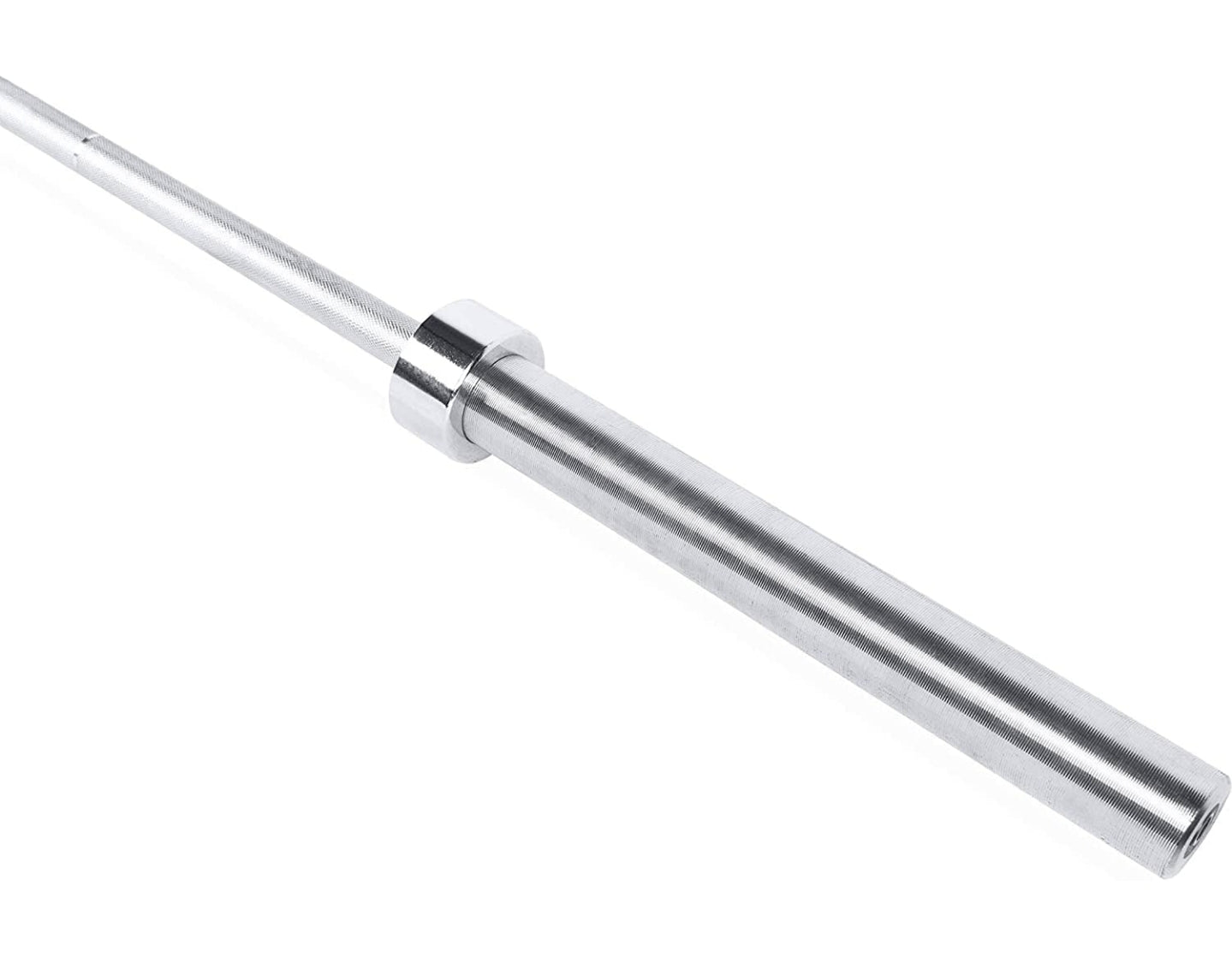CAP Barbell Olympic 7 ft Bar 44 lb, 28mm Grip Diameter, Chrome - New Version (OBIS-85C)