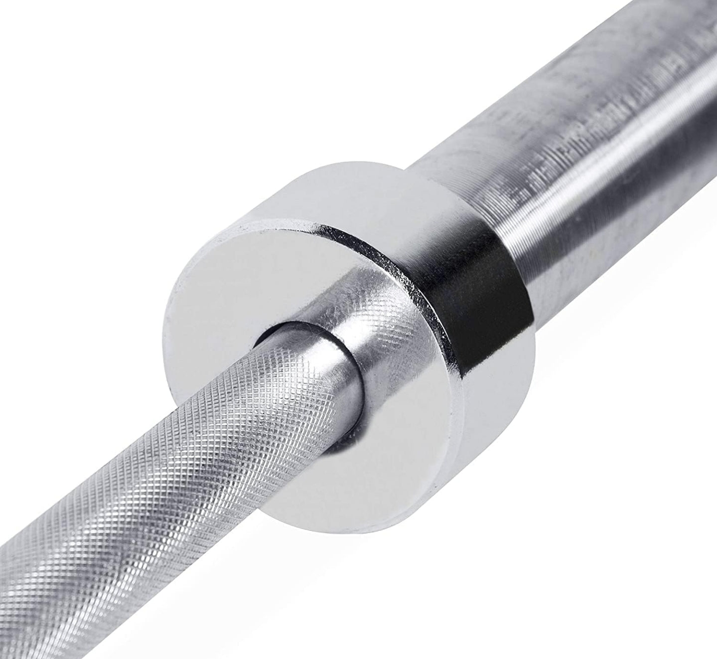 CAP Barbell Olympic 7 ft Bar 44 lb, 28mm Grip Diameter, Chrome - New Version (OBIS-85C)